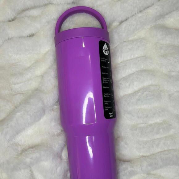 Hudrojug 40oz Sport Neon Purple Shiny Pulse Limited Edition - Picture 1 of 5